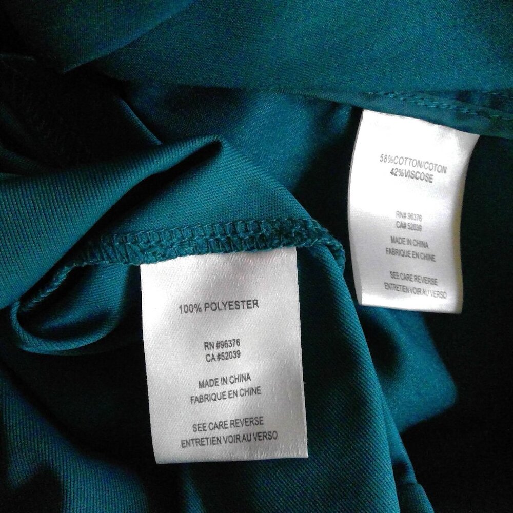 Samuel Dong Teal Jacket And Matching Shell - image 6